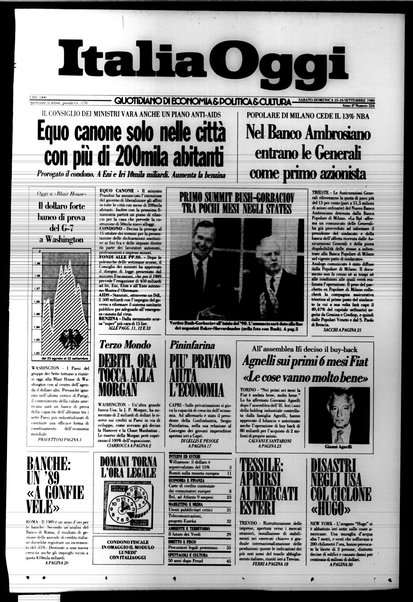 Italia oggi : quotidiano di economia finanza e politica